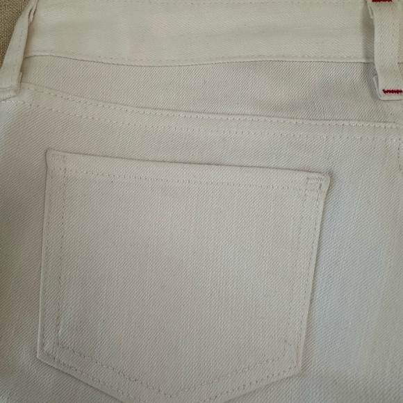 Kate Spade White Straight Leg Jeans - Picture 6 of 12